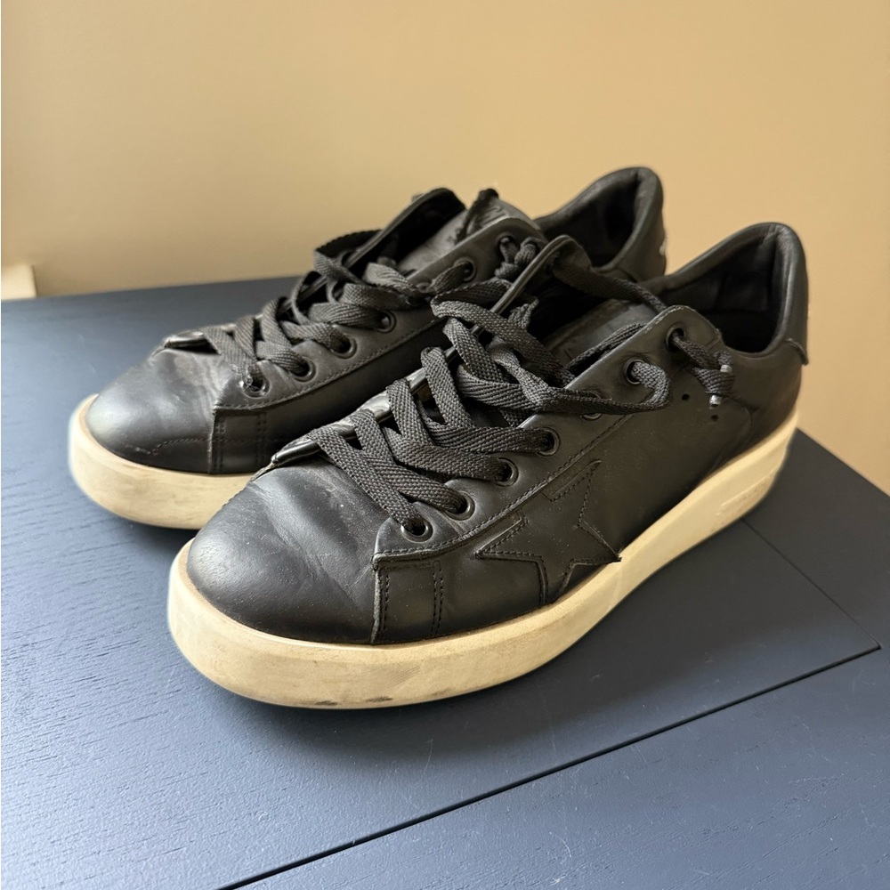 Golden Goose Black Pure Star (39)